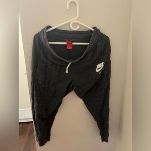 Grey Nike Joggers (3/4 Length)